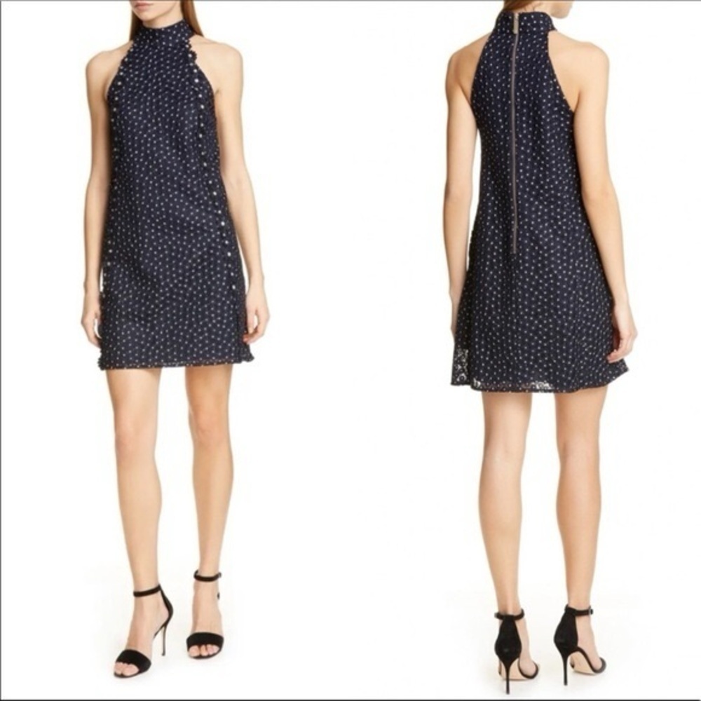 TED BAKER LONDON Daisil Lace Halter Dress (D3)
